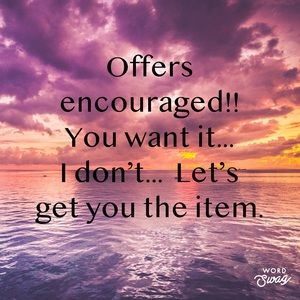 Make me an offer!